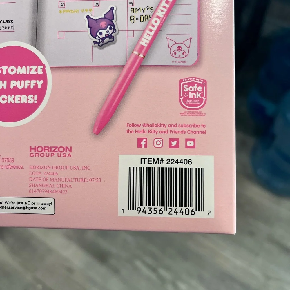 🎀limited Edition 🎀Hello kitty decorative calendar planner - Picture 3 of 3